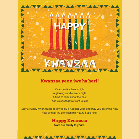 Kwanzaa Greetings